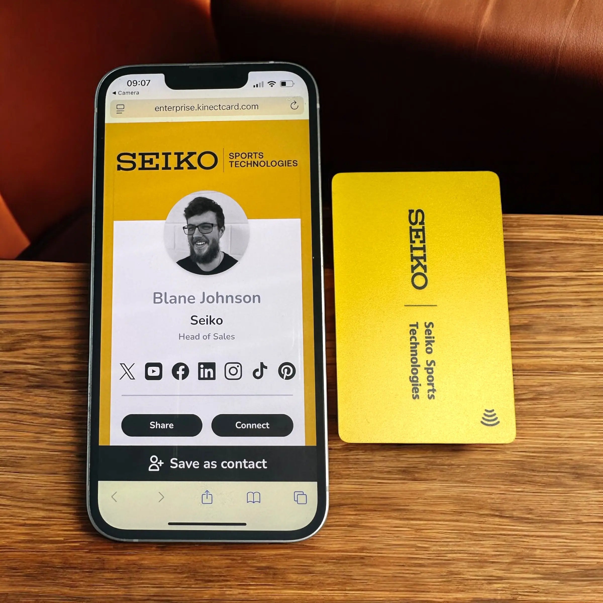 Sekio PVC business card