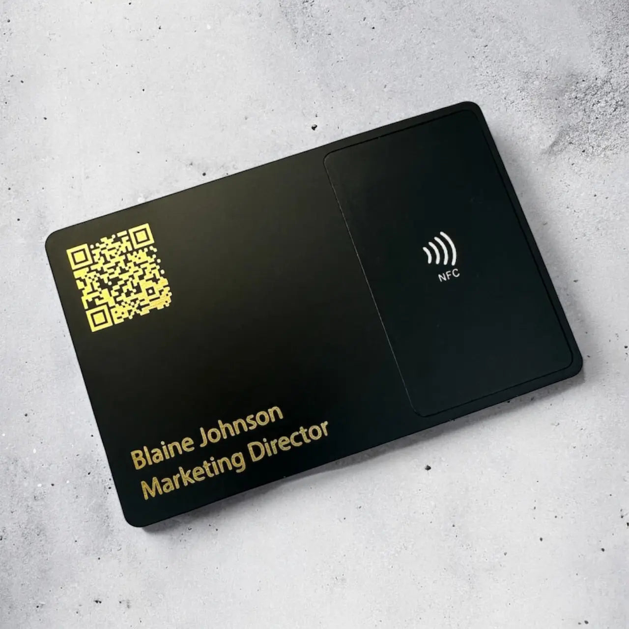 Gold Metal Business Card