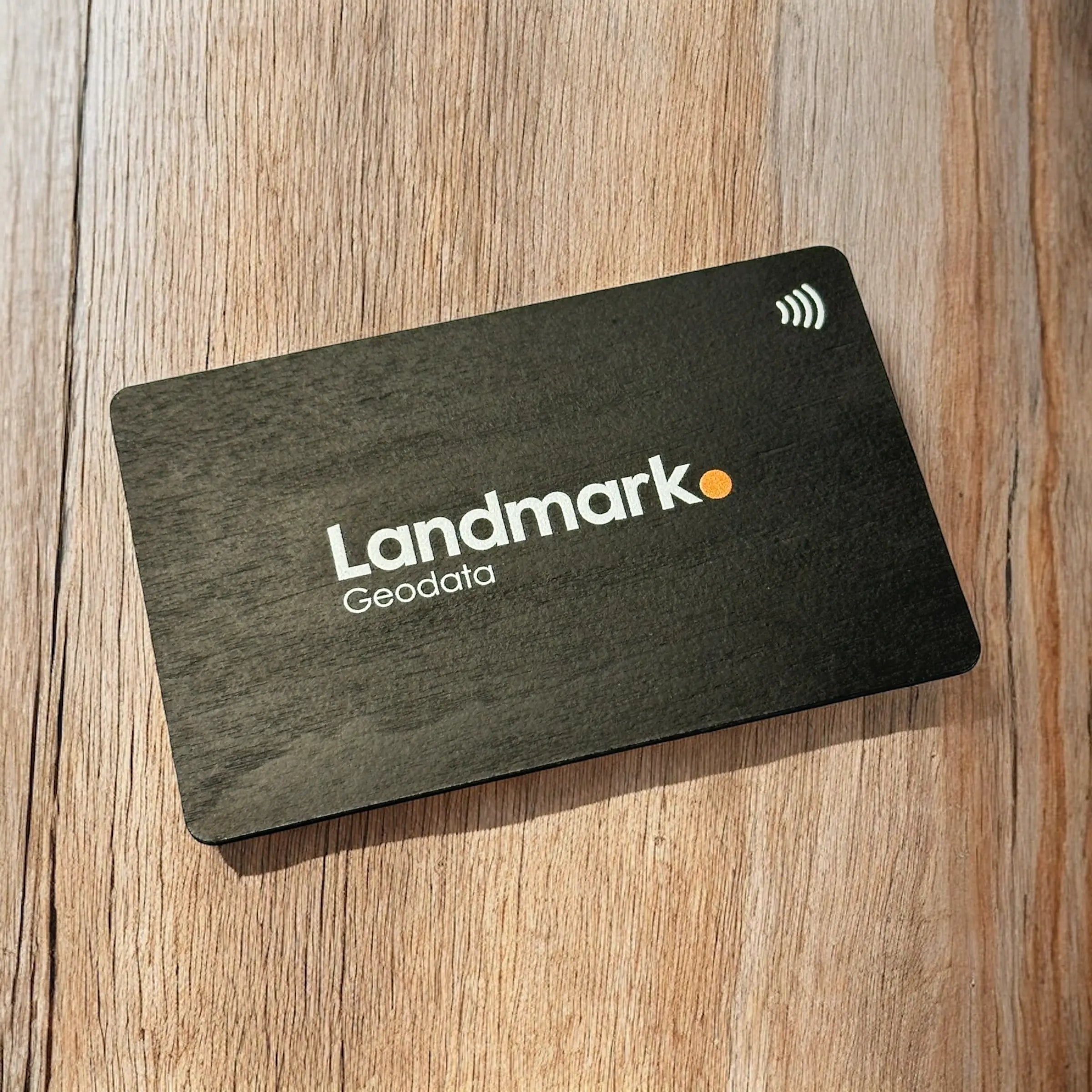 Black Bamboo NFC Business Card NFC Business Cards UK | Kinect Card