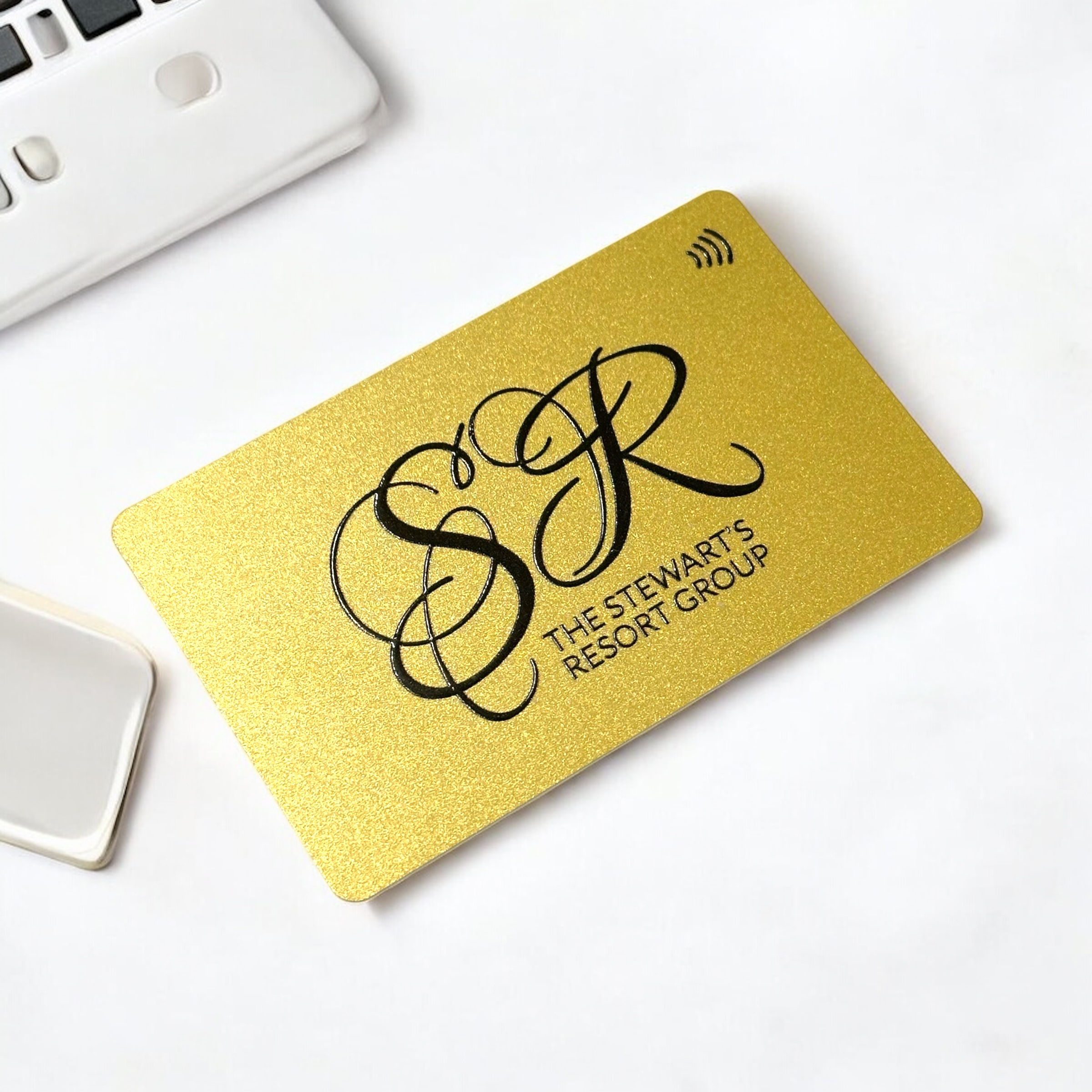 Gold NFC Business Card NFC Business Cards UK | Kinect Card