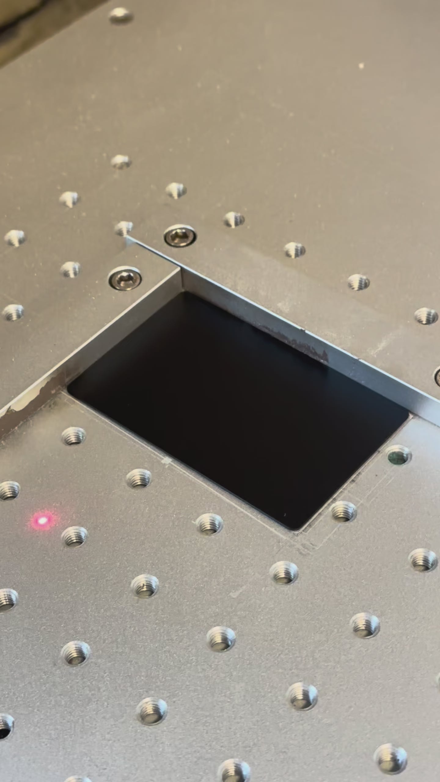 Load video: Laser engraved metal business cards