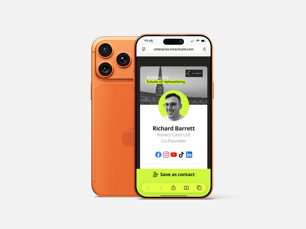 Kinect V2.0 — The Next Evolution of Digital Business Cards