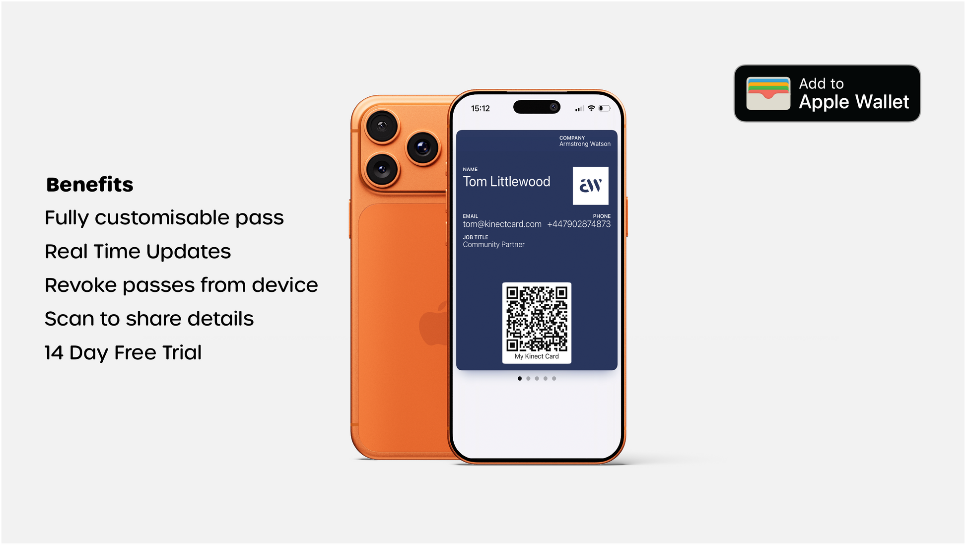 Digital Business Card (14 day free trial)