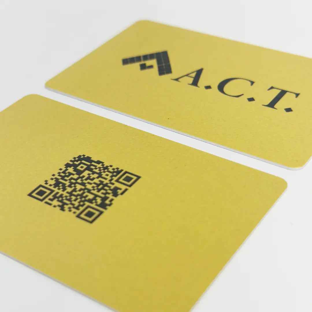 Gold NFC Business Card