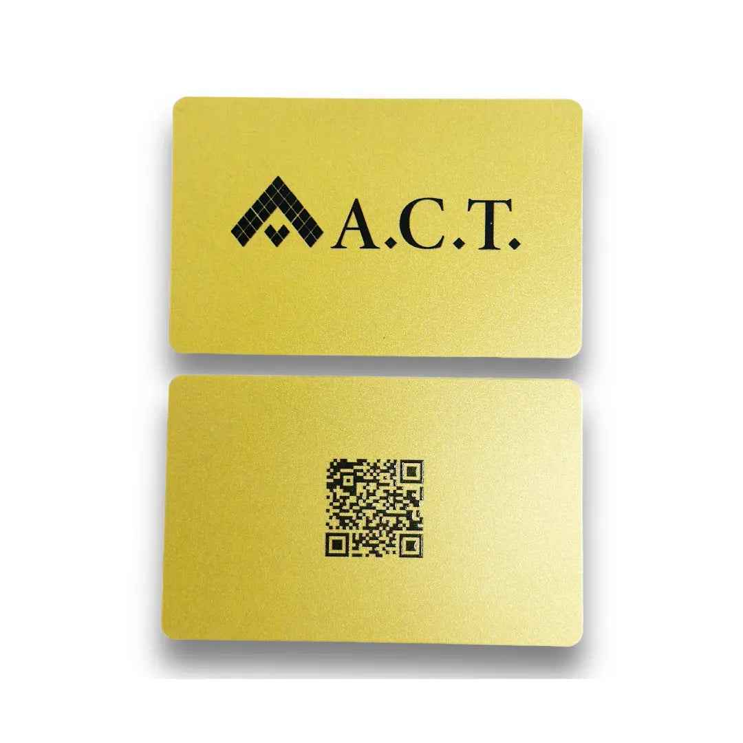 Gold NFC Business Card