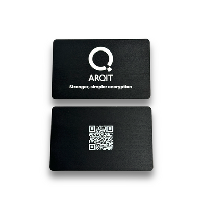 Arquit Bamboo Business card (Black)