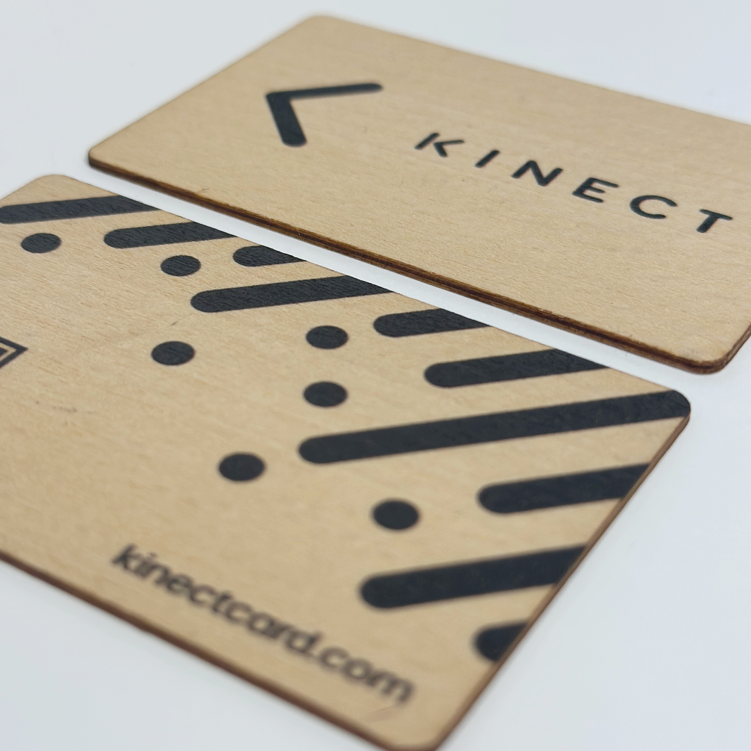 NFC Business Card | Beech Wood