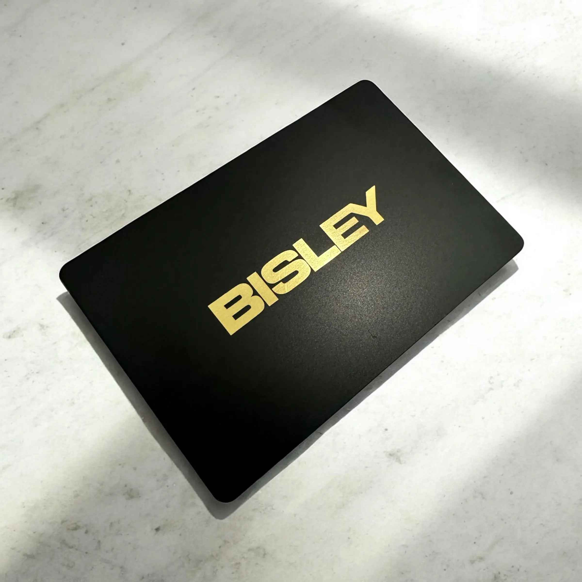 Pure Metal NFC Card with Gold