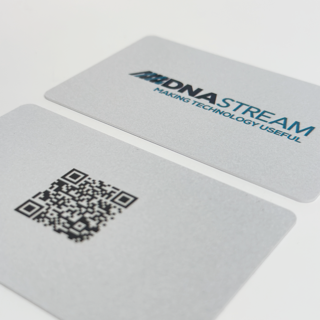 NFC Business Card | Silver PVC
