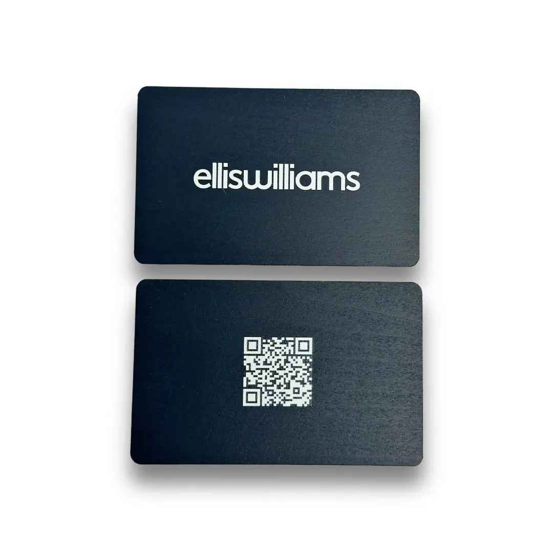 Black Bamboo NFC Business Card