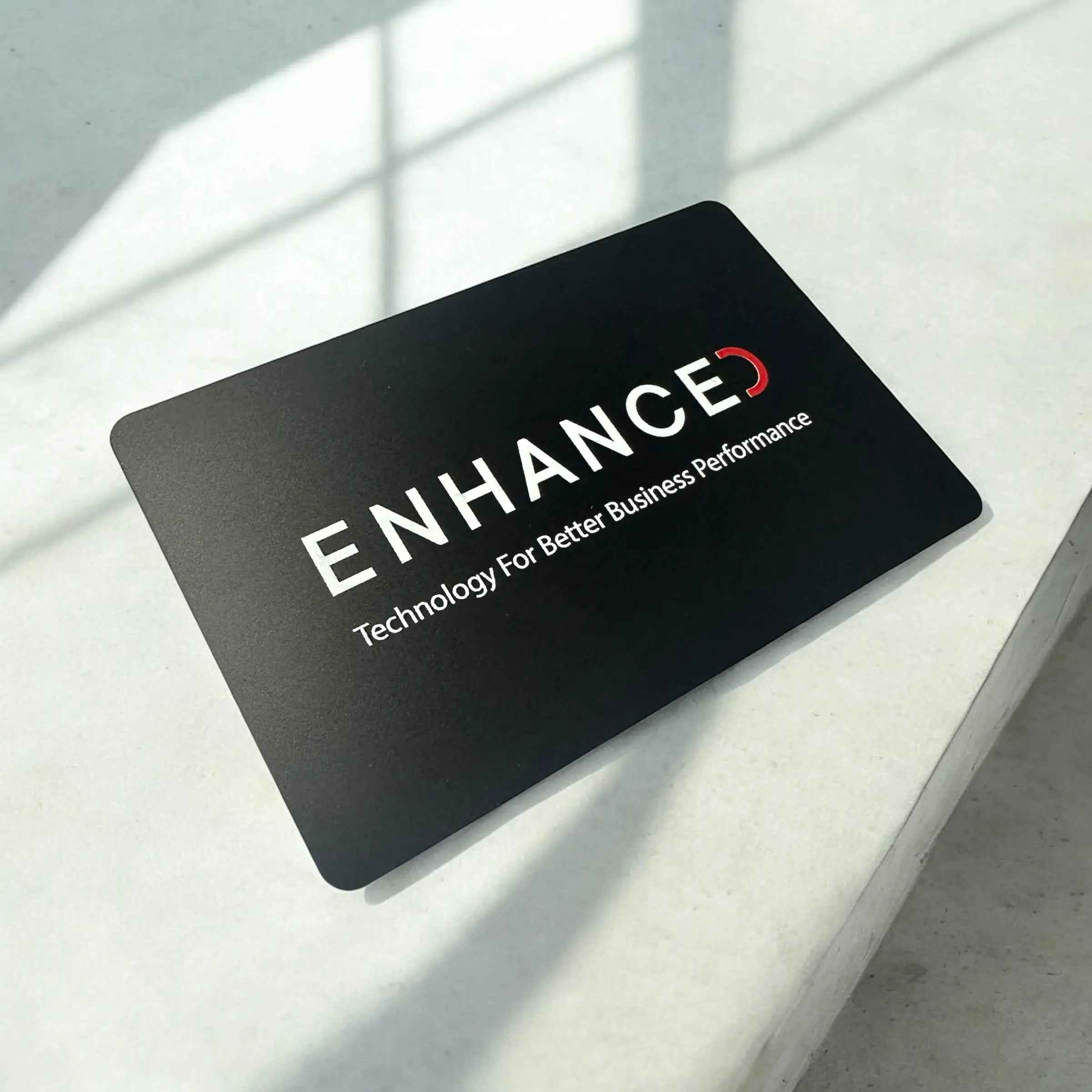 Black NFC Business Card