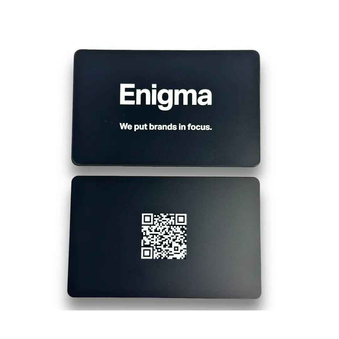 Black NFC Business Card