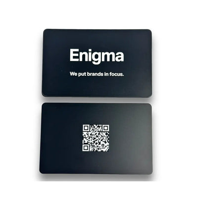 Black NFC Business Card NFC Business Cards UK | Kinect Card