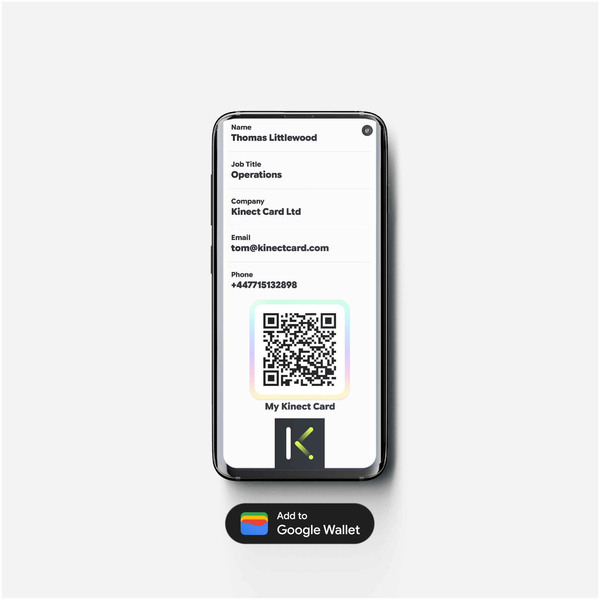 Digital Business Card (14 day free trial)
