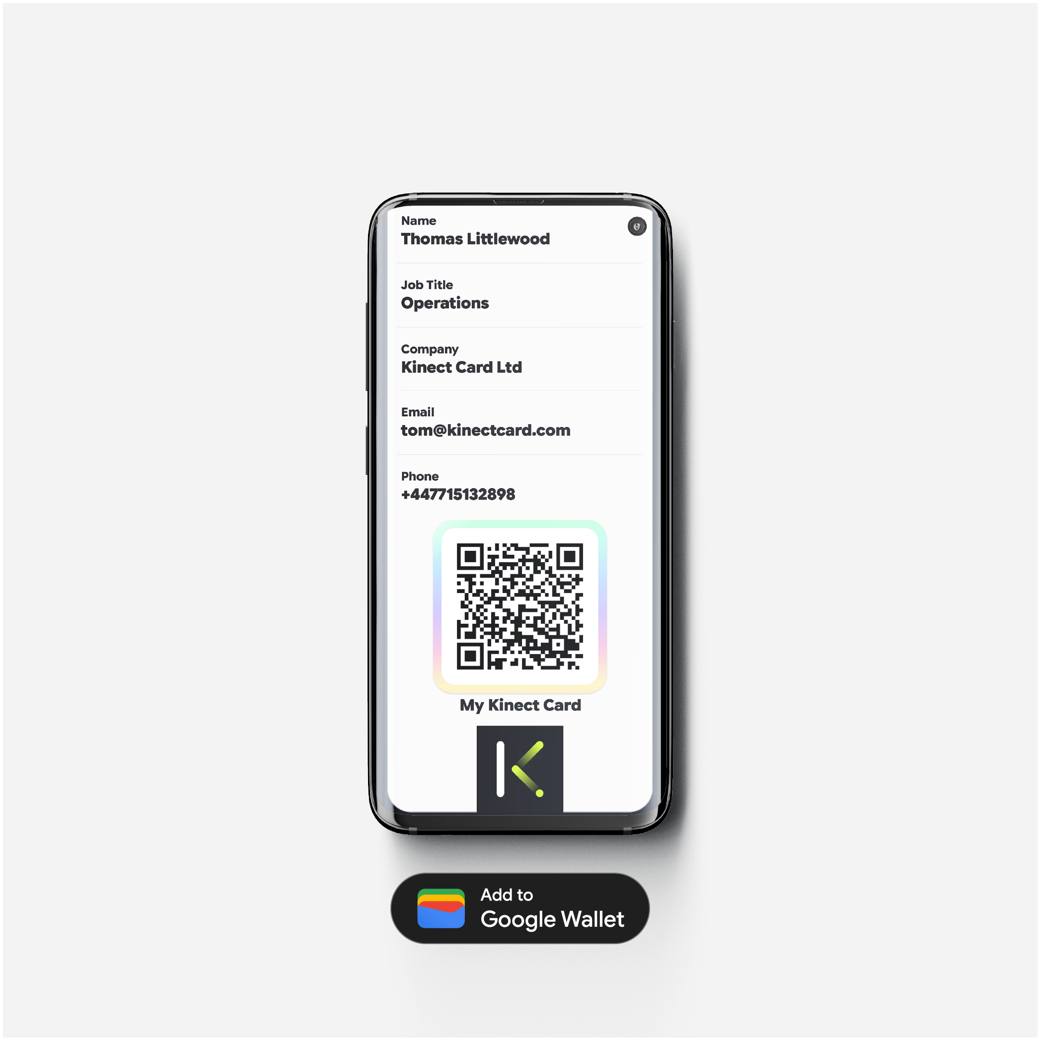 Digital Business Card (14 day free trial)