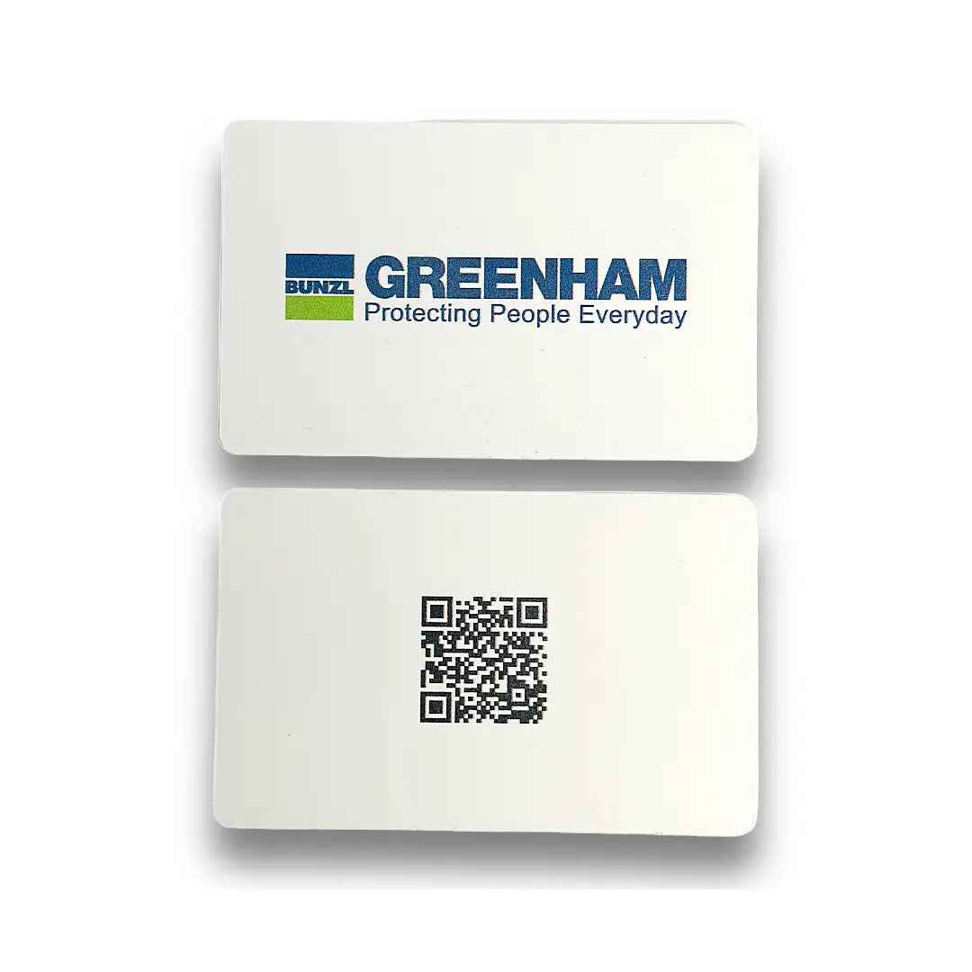 White Bamboo NFC Business Cards