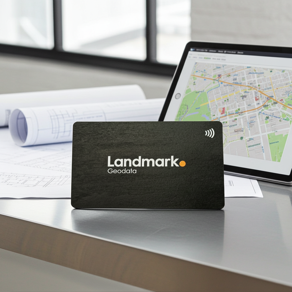 Black Bamboo NFC Business Card