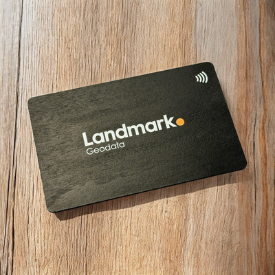 Black Bamboo NFC Business Card