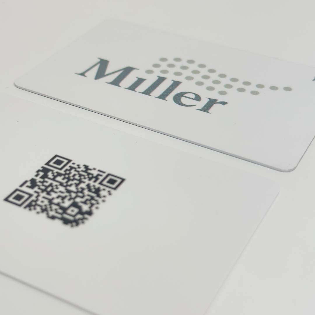 NFC Business Card | White PVC