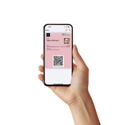 Digital Business Cards (via Apple & Google Wallet)