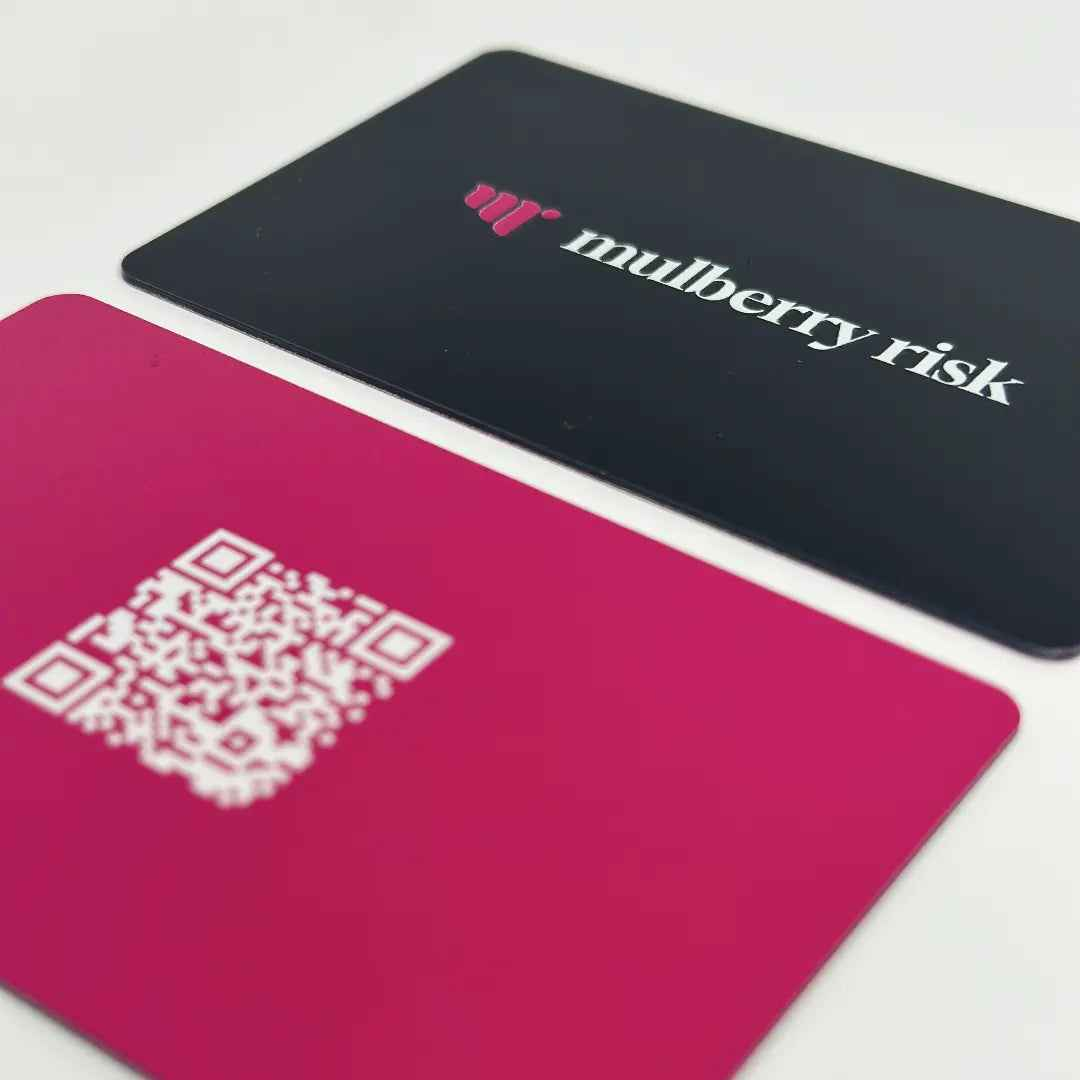 White NFC Business Cards