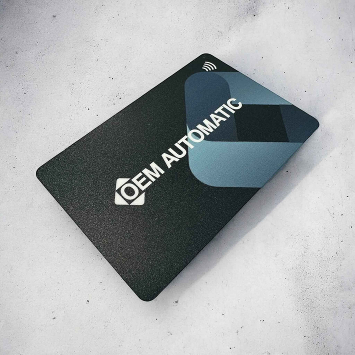 White NFC Business Cards