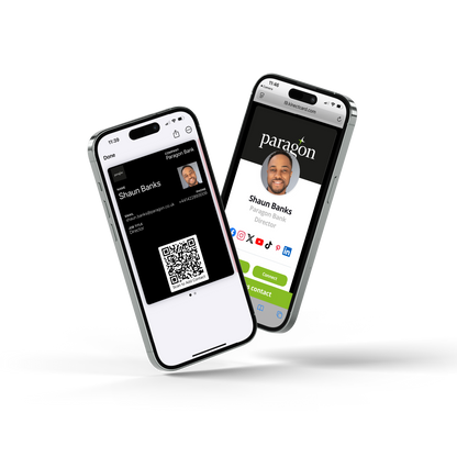 Digital Business Cards (via Apple & Google Wallet)