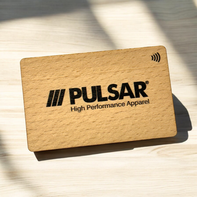 Beech Wood NFC Business Cards