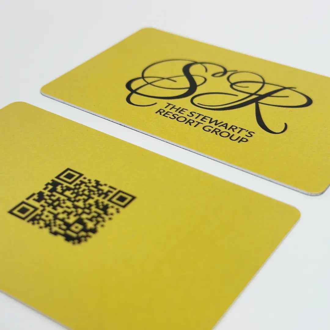 White NFC Business Cards