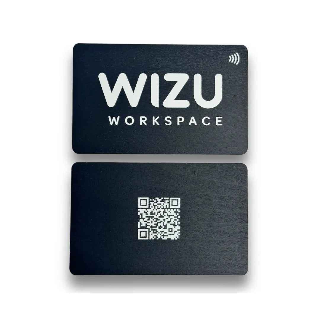 Black Bamboo NFC Business Card